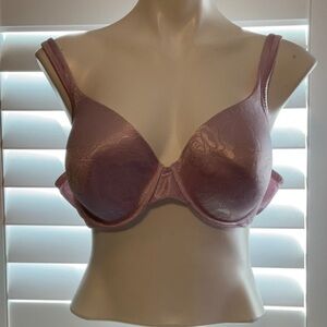 Vanity Fair Mauve Lace Bra